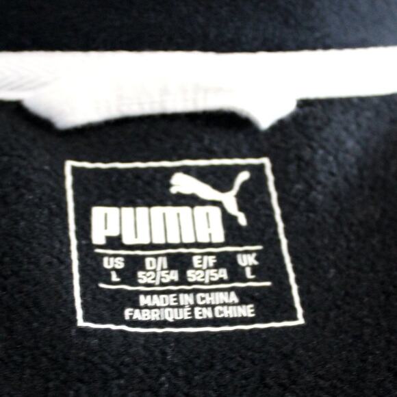 Puma Warm Cell Fleece Track Jacket Size Large - Picture 4 of 9